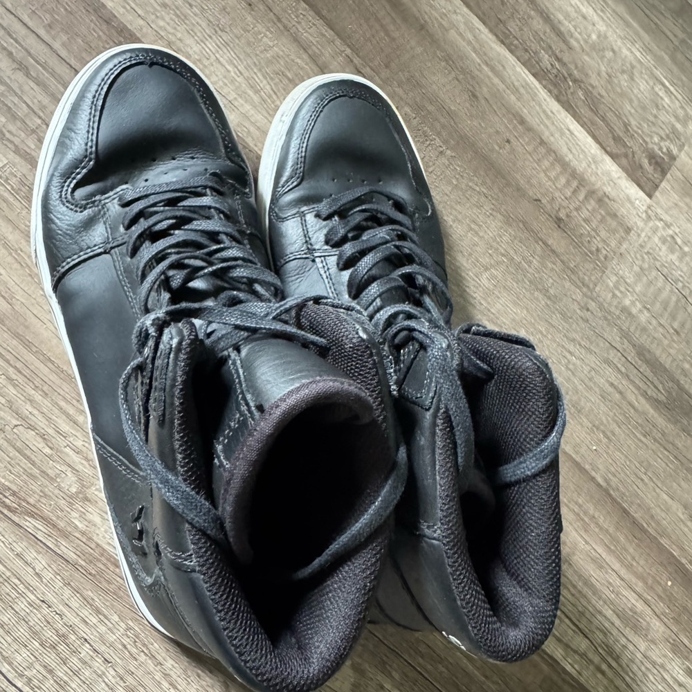 Supra Men's Black Leather Sneakers - Picture 6 of 6